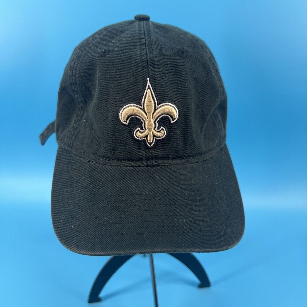 New Orleans Saints Youth Hat 47 Brand Adjustable Black NFL Cap